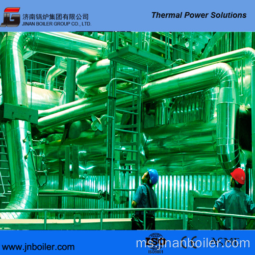 130 T / H Boiler Grate Mud Fired Boiler Penyejuk Air